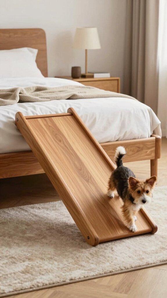 space saving dog ramp solution