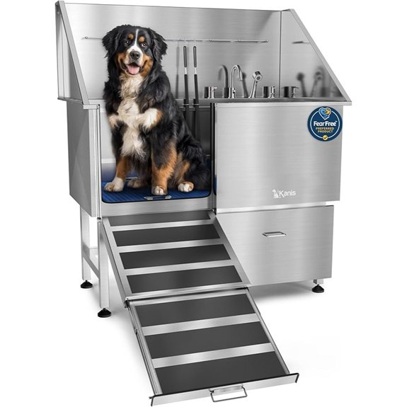 KANIS 304 Stainless Steel Dog Washing Station