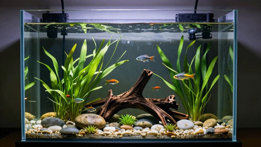 stylish and calming aquariums