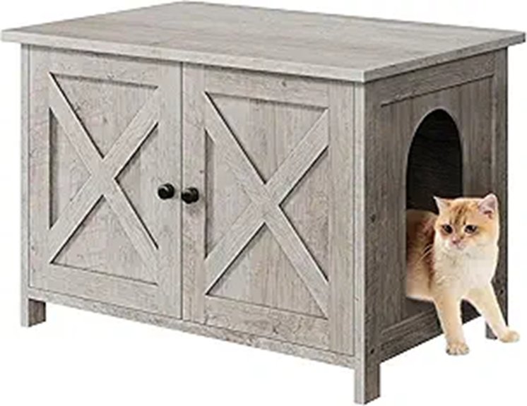 Shintenchi Cat Litter Box Enclosure & Cat House