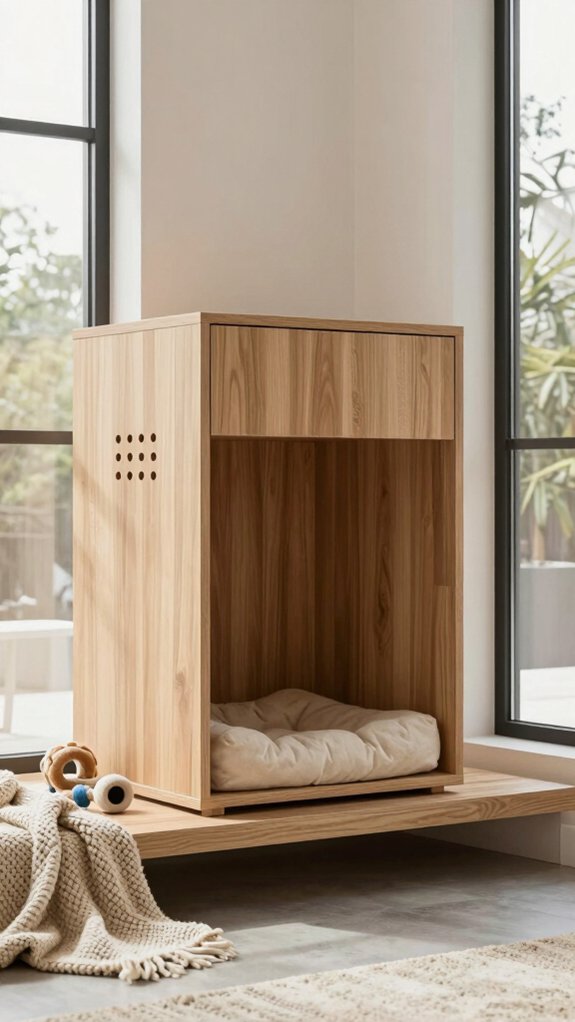 stylish hidden cat furniture