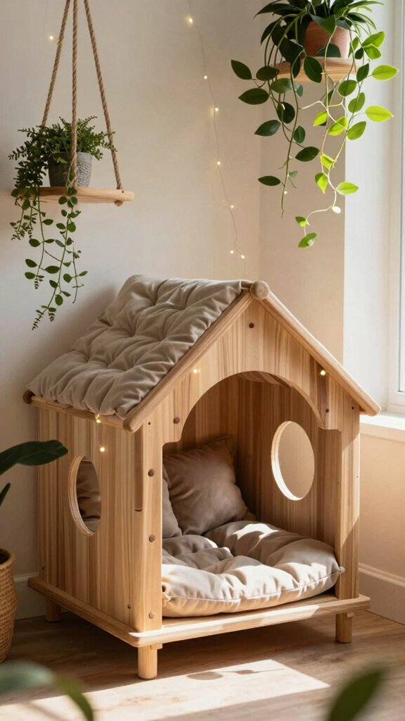 stylish multi level cat retreat