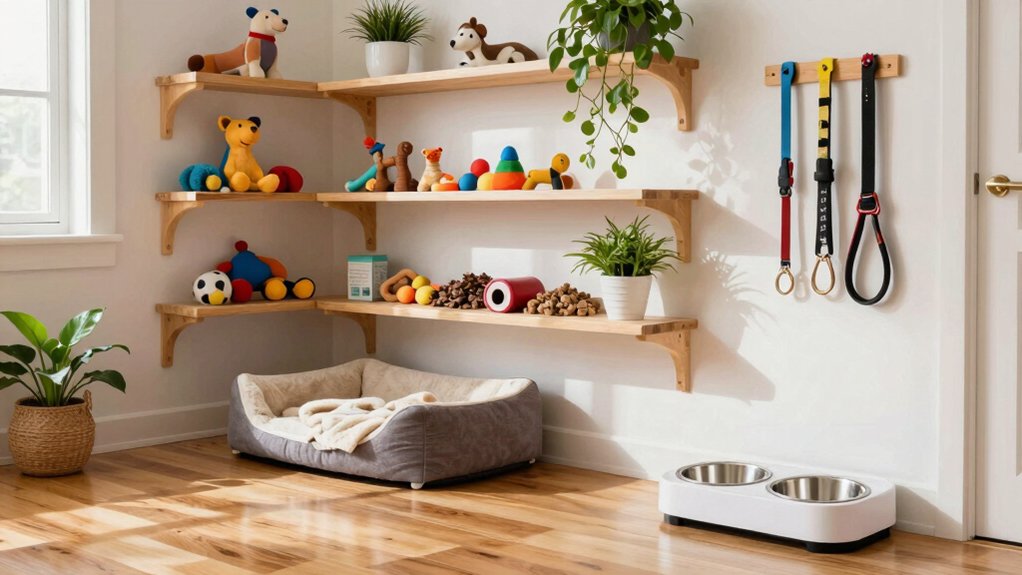 stylish organized pet spaces