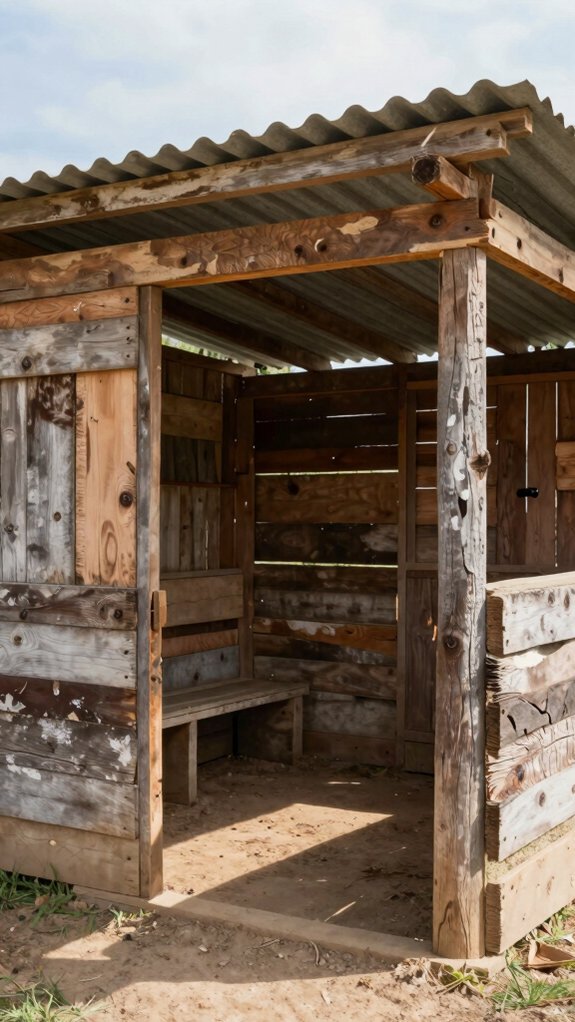 sustainable horse shelter construction
