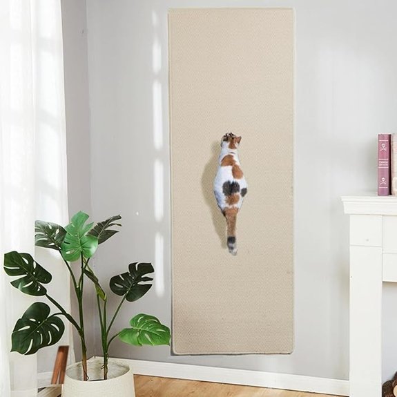 SHENGOCASE Thickened Cat Wall Climbing Carpet Scratcher