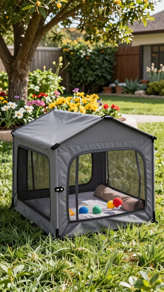 travel friendly dog shelter