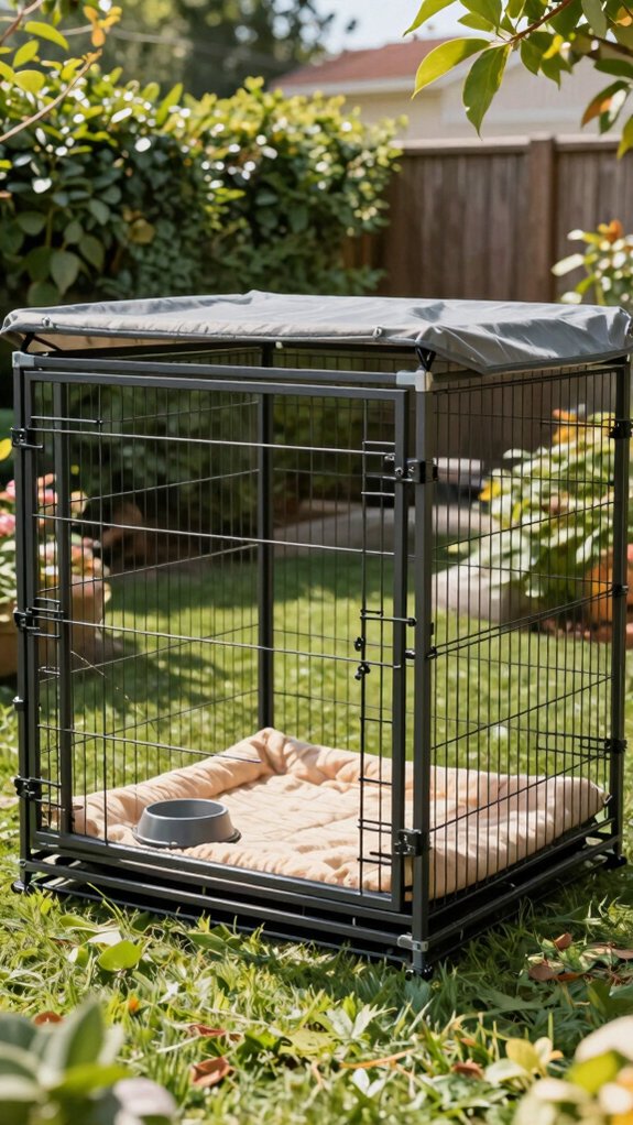ventilated outdoor dog safety