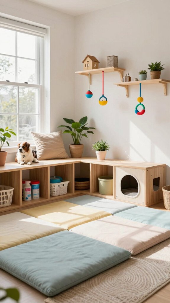 vertical and engaging play space