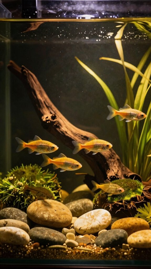 warm led aquarium lighting