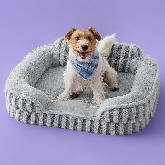 LE SURE Orthopedic Waterproof Medium Dog Bed with Sides