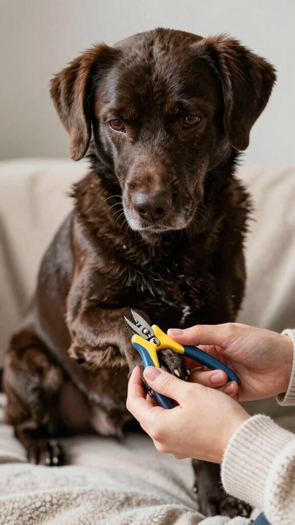 calm and gentle handling