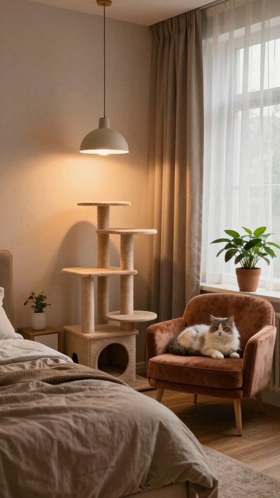 calming retreat for felines