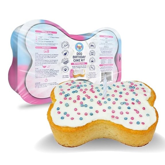 Puppy Cake Dog Birthday Cake Kit (Complete)