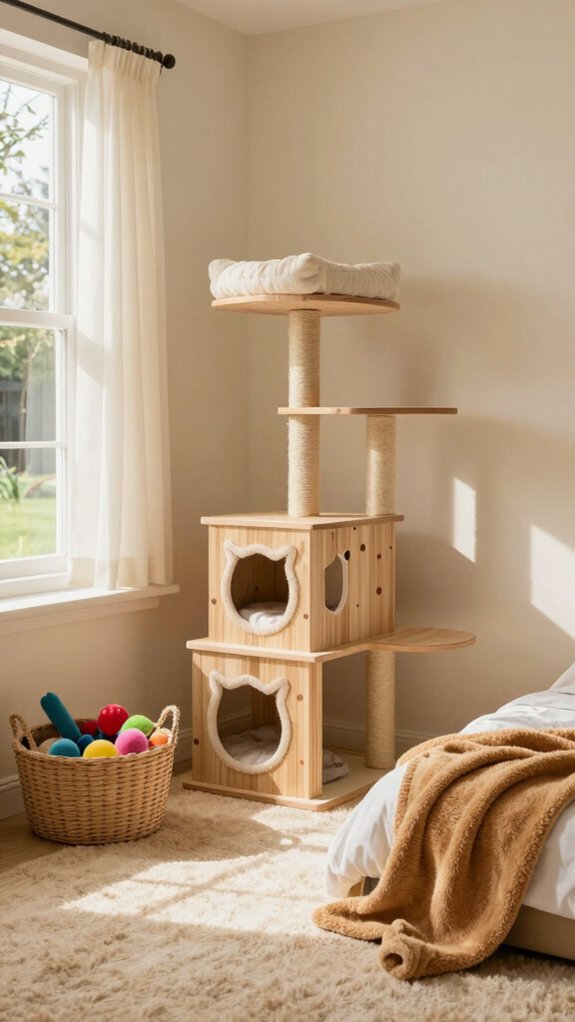 cozy secure cat retreat