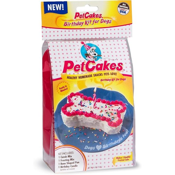 PetCakes Carob Dog Birthday Cake Kit (5.5 oz)