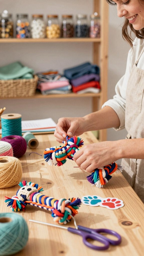 durable safe customizable dog toys