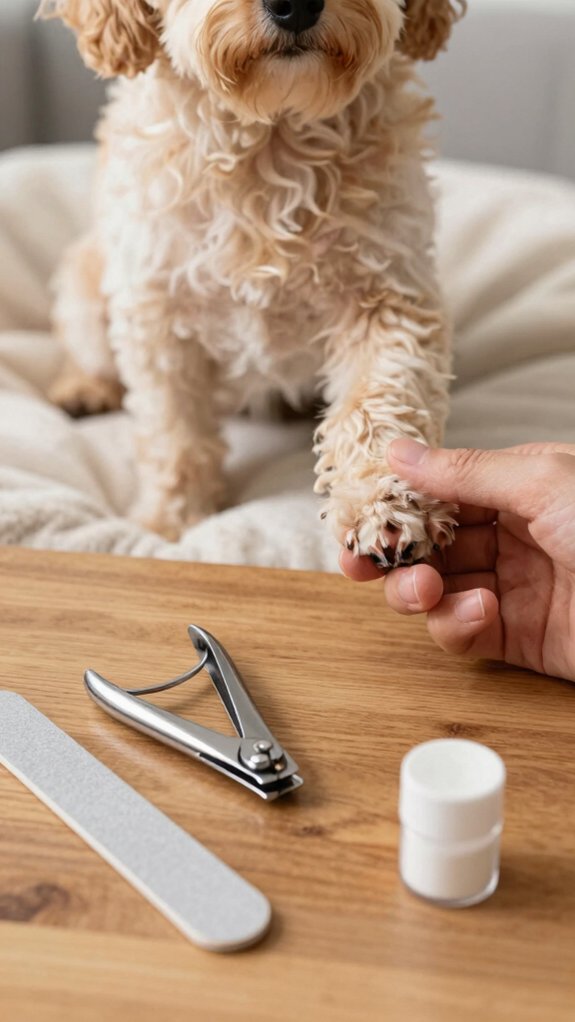 essential dog nail trimming tools