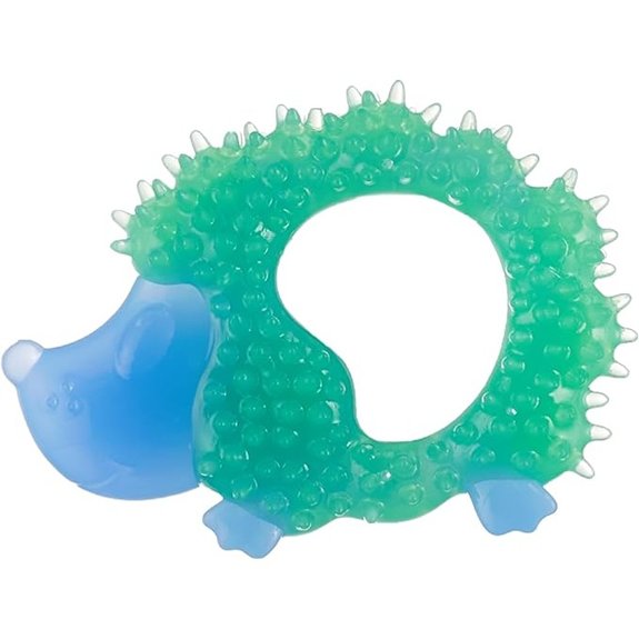 Outward Hound Cutie Chewies Hedgehog Dental Dog Chew Toy Blue