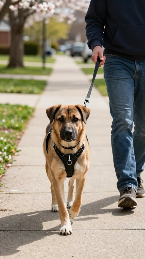 loose leash walking training
