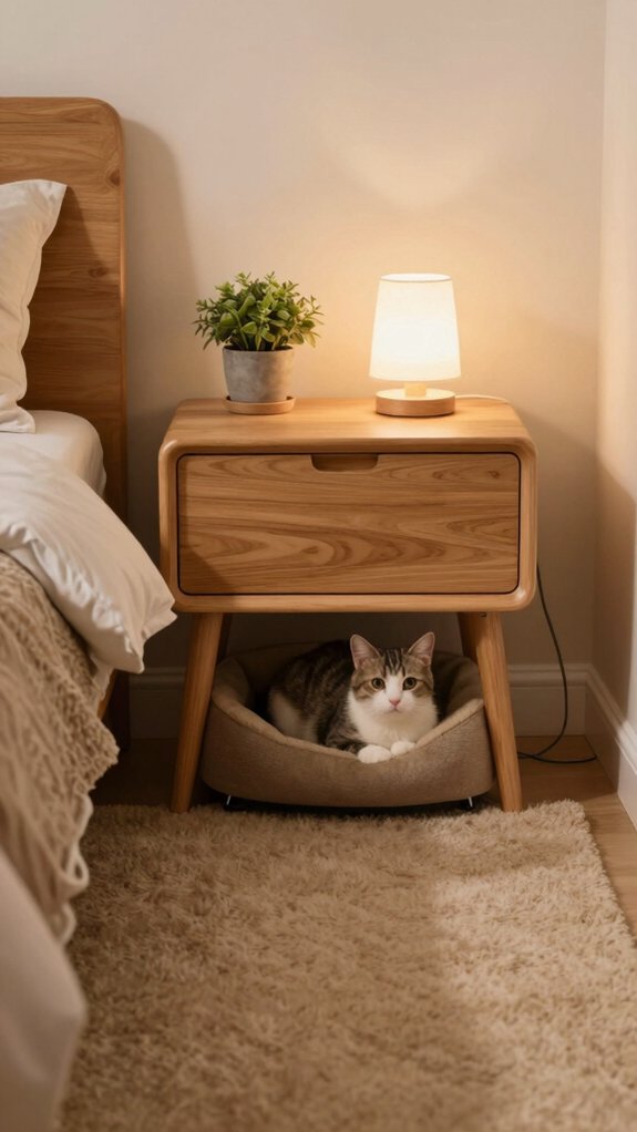 nightstand safety for cats