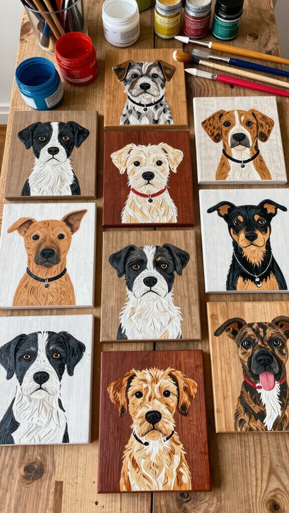 personalized dog breed art