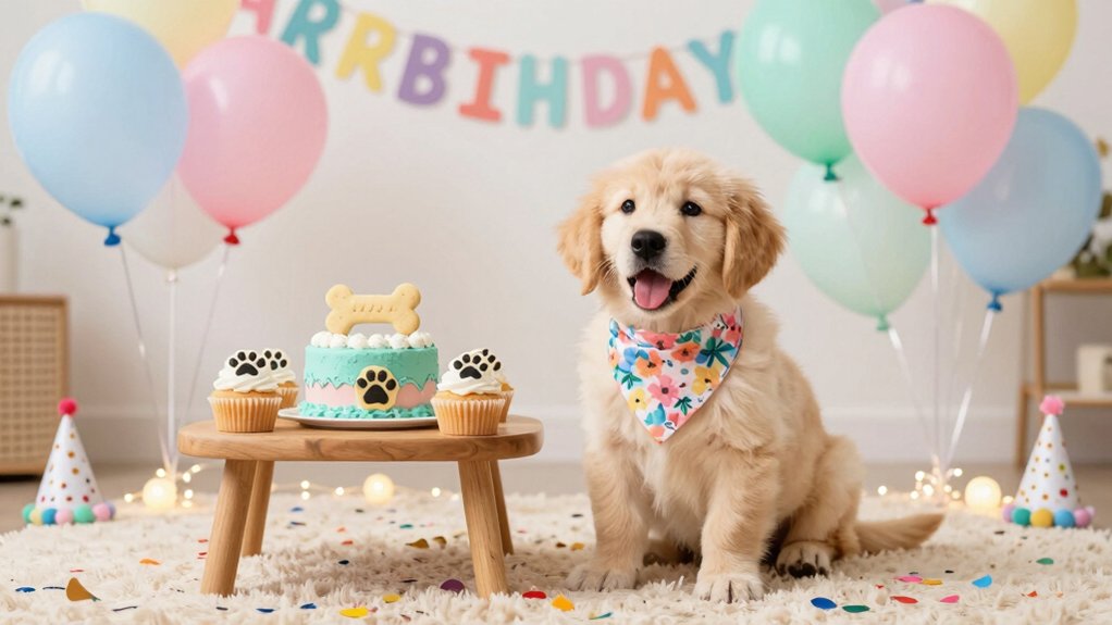 puppy birthday decorations ideas
