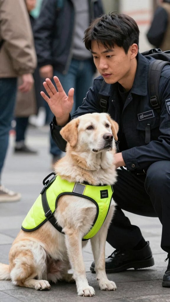respect handlers not dogs