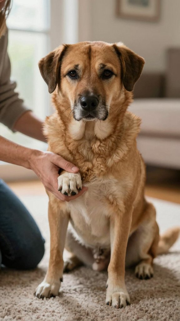 safe positioning for dogs