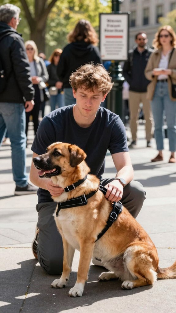 service dog behavior management