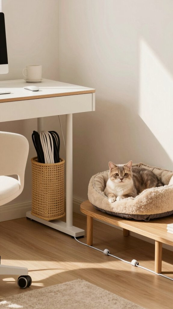 tidy cords ensure safety