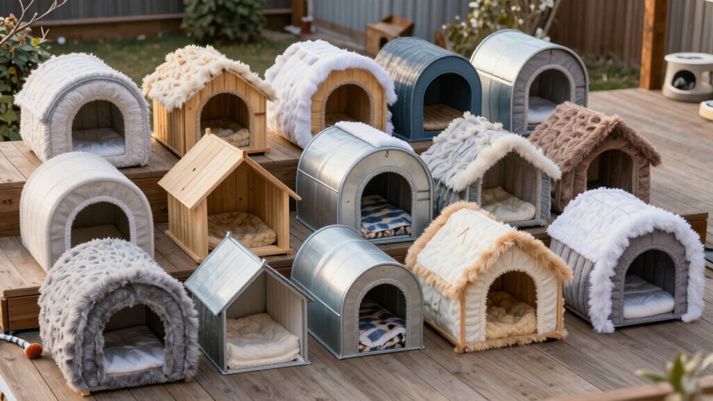 top insulated cat houses