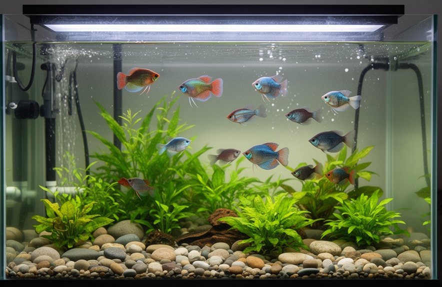 avoid aggressive fin nipping tankmates