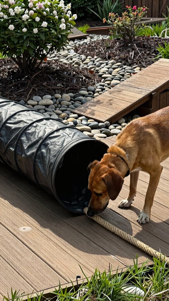 backyard obstacle course for dogs