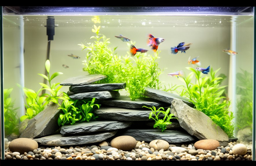 balanced rocks plants layout