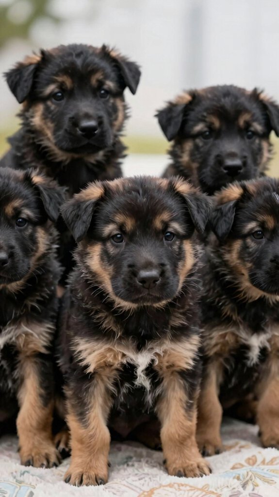 black born developing tan markings