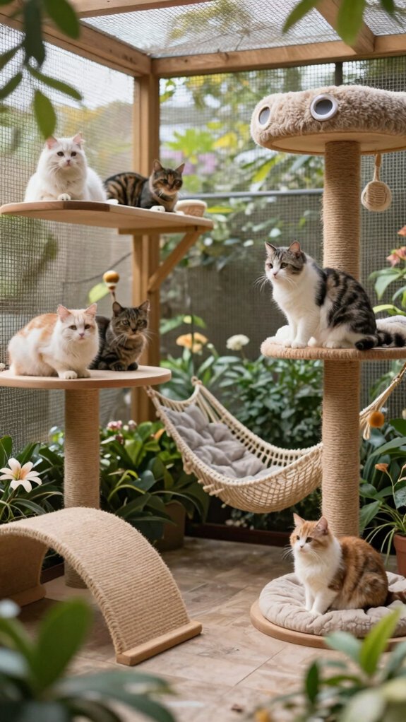 black mesh garden catio roof