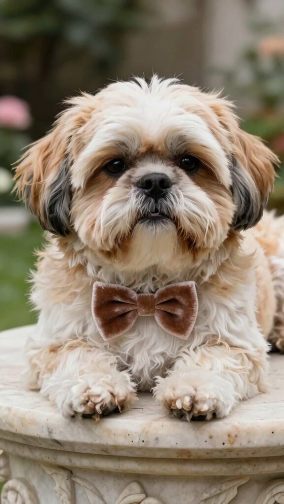 bold mane short shih tzu