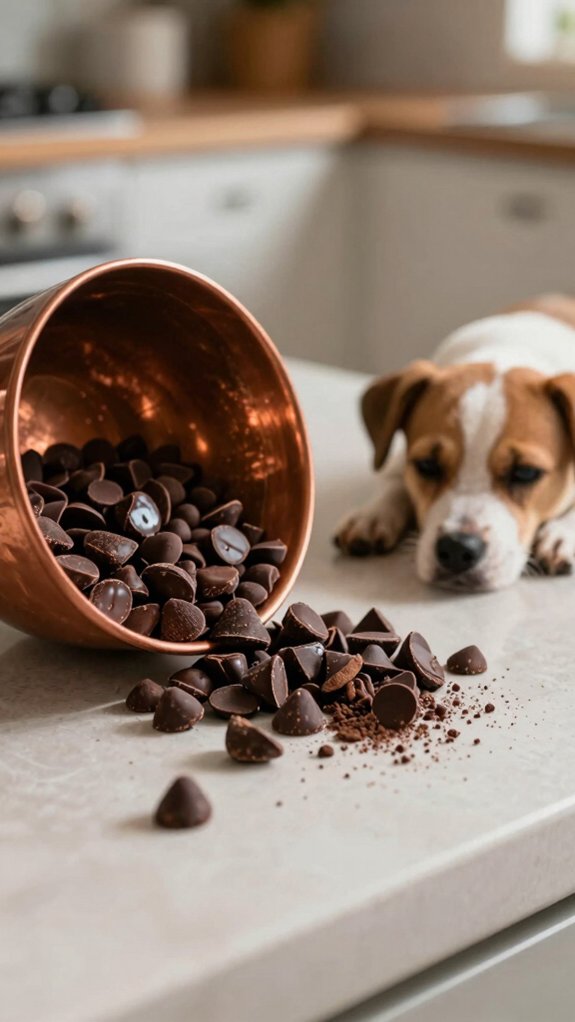 caffeine poisons dogs quickly