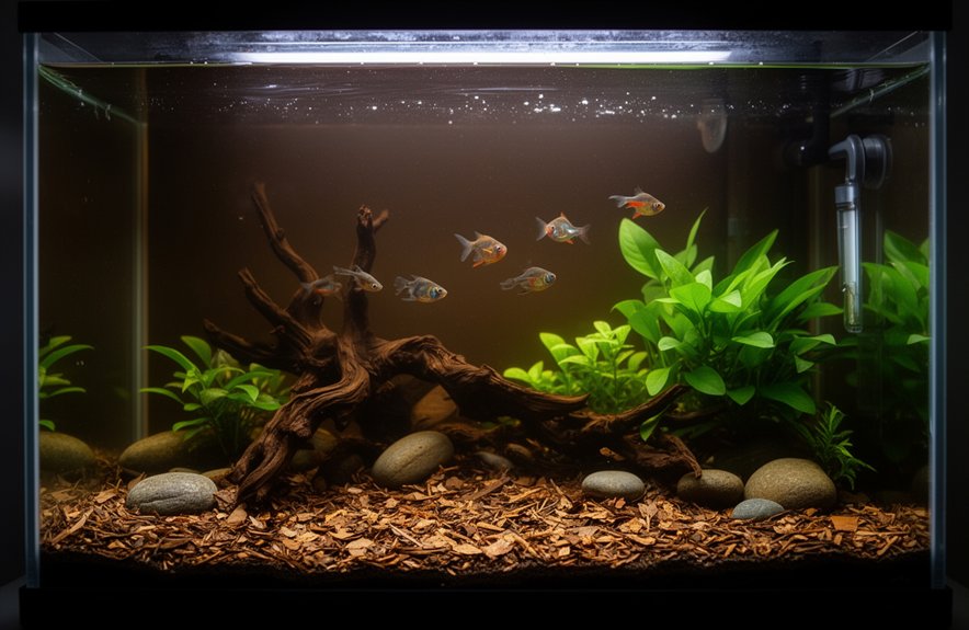 calm schooling fish for blackwater