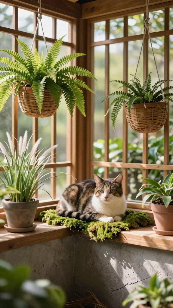 cat safe catio plant box