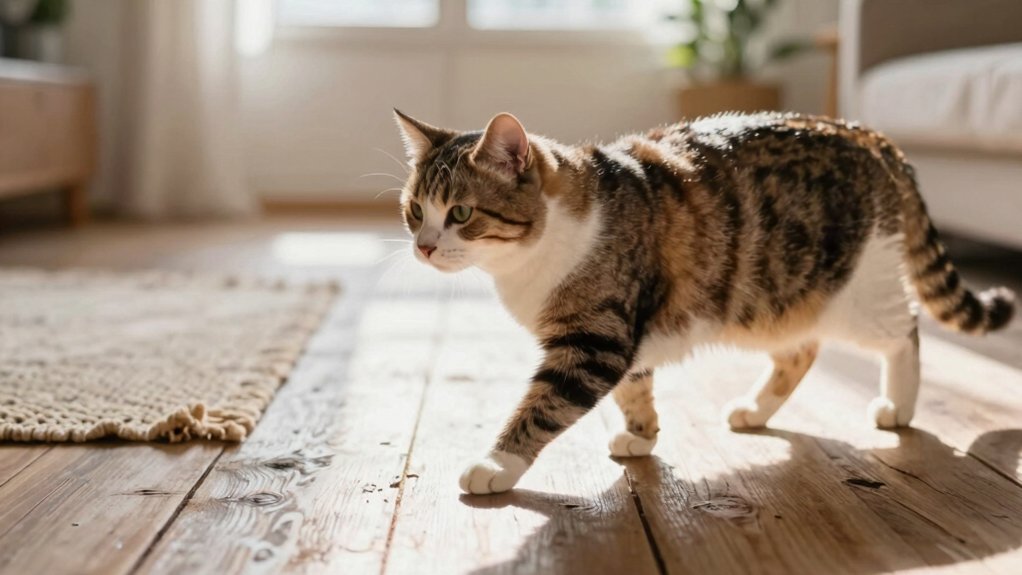 cats follow their owners