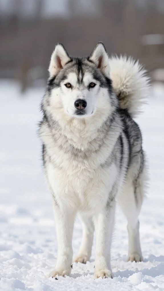 compact husky like intelligent companion