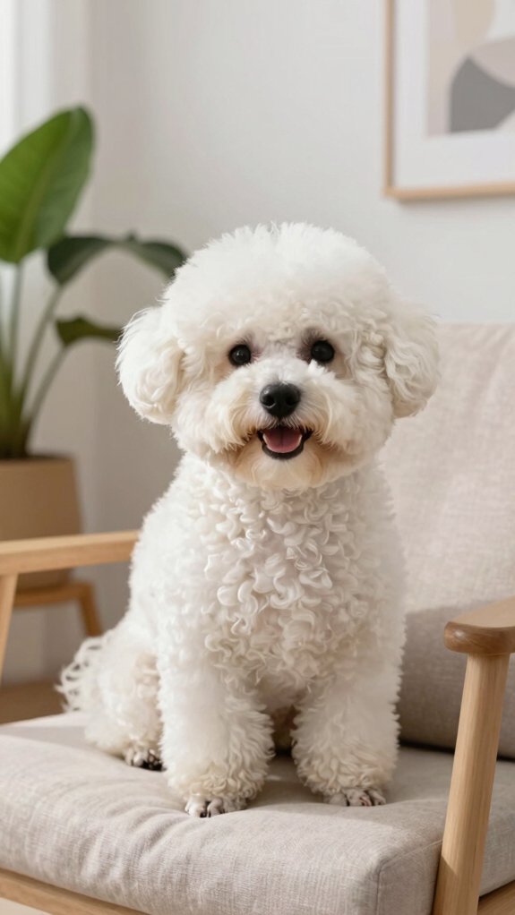 compact hypoallergenic playful lap dog
