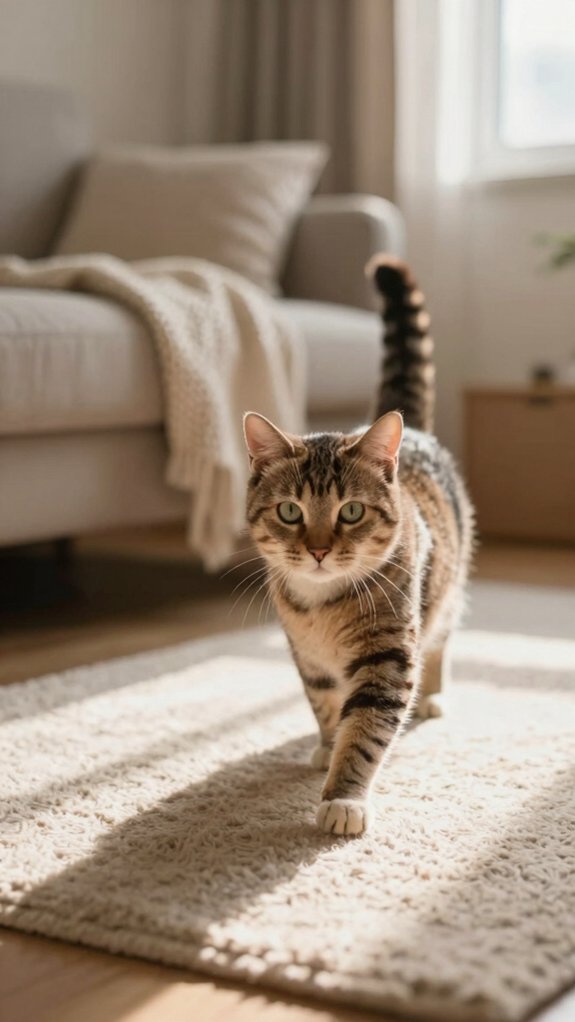 cozy cat enrichment routine