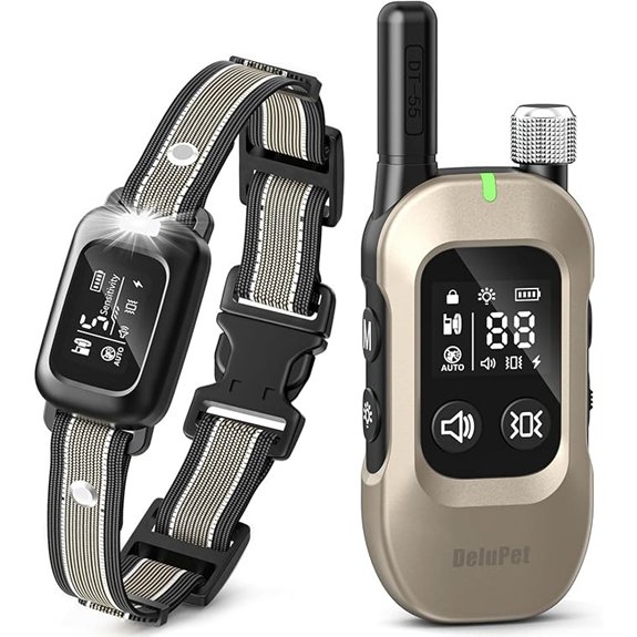 Delupet 2-in-1 Dog Training Collar with Remote