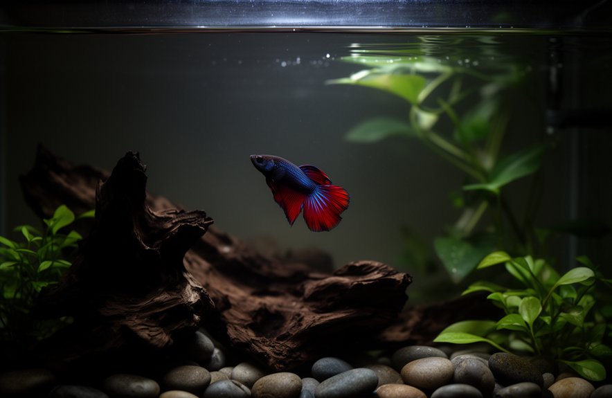 dim natural betta refuge