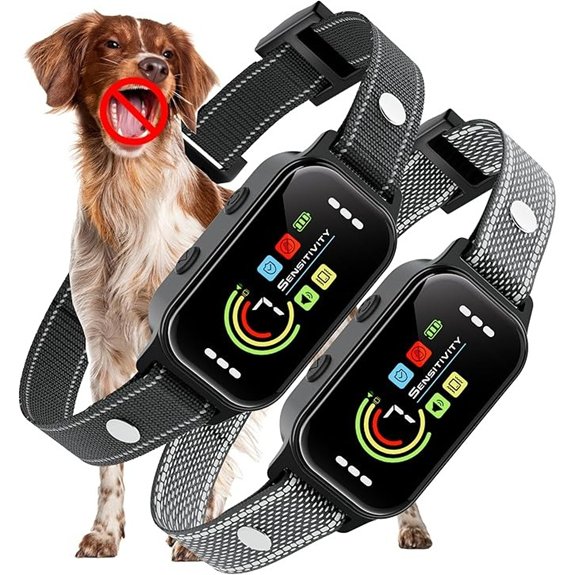 JEUJE Dog Bark Collar 2 Pack