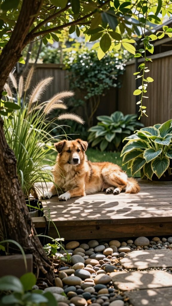 dog friendly shade plants