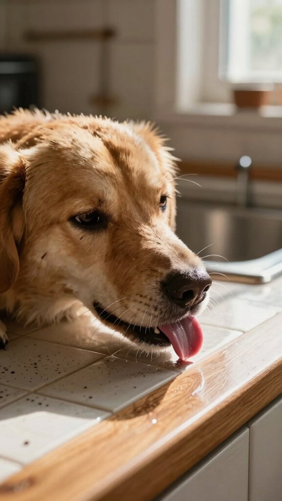 dogs lick to explore and comfort