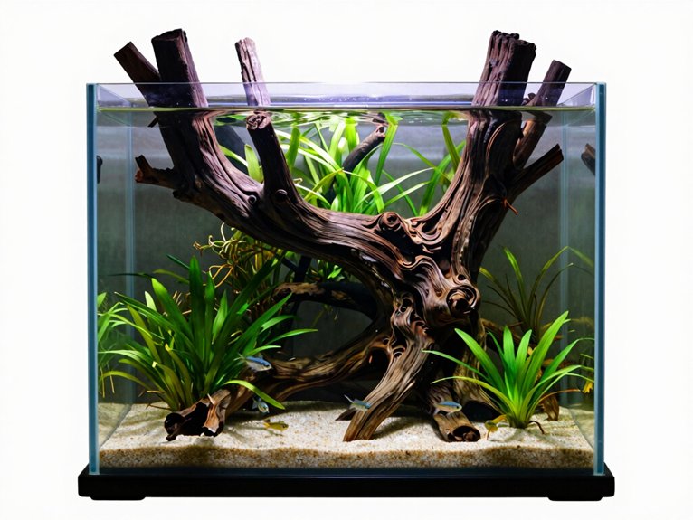 driftwood forest aquarium layout